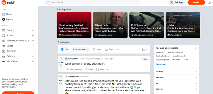 Reddit 官方網站入口 | 27PR跨境電商導航