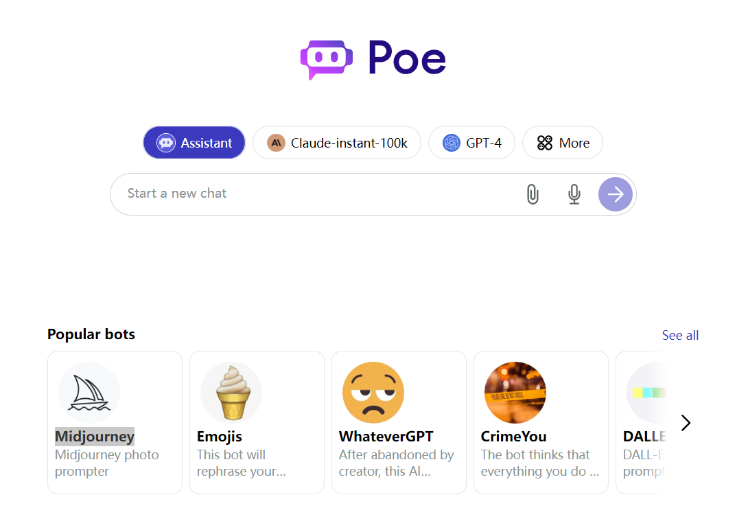 Poe -  AI聊天工具 | 27PR跨境電商導航